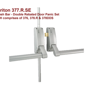 Briton 377.R.SE Push Bar - Double Rebated Door Panic Set