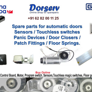 Universal spare parts for automatic doors